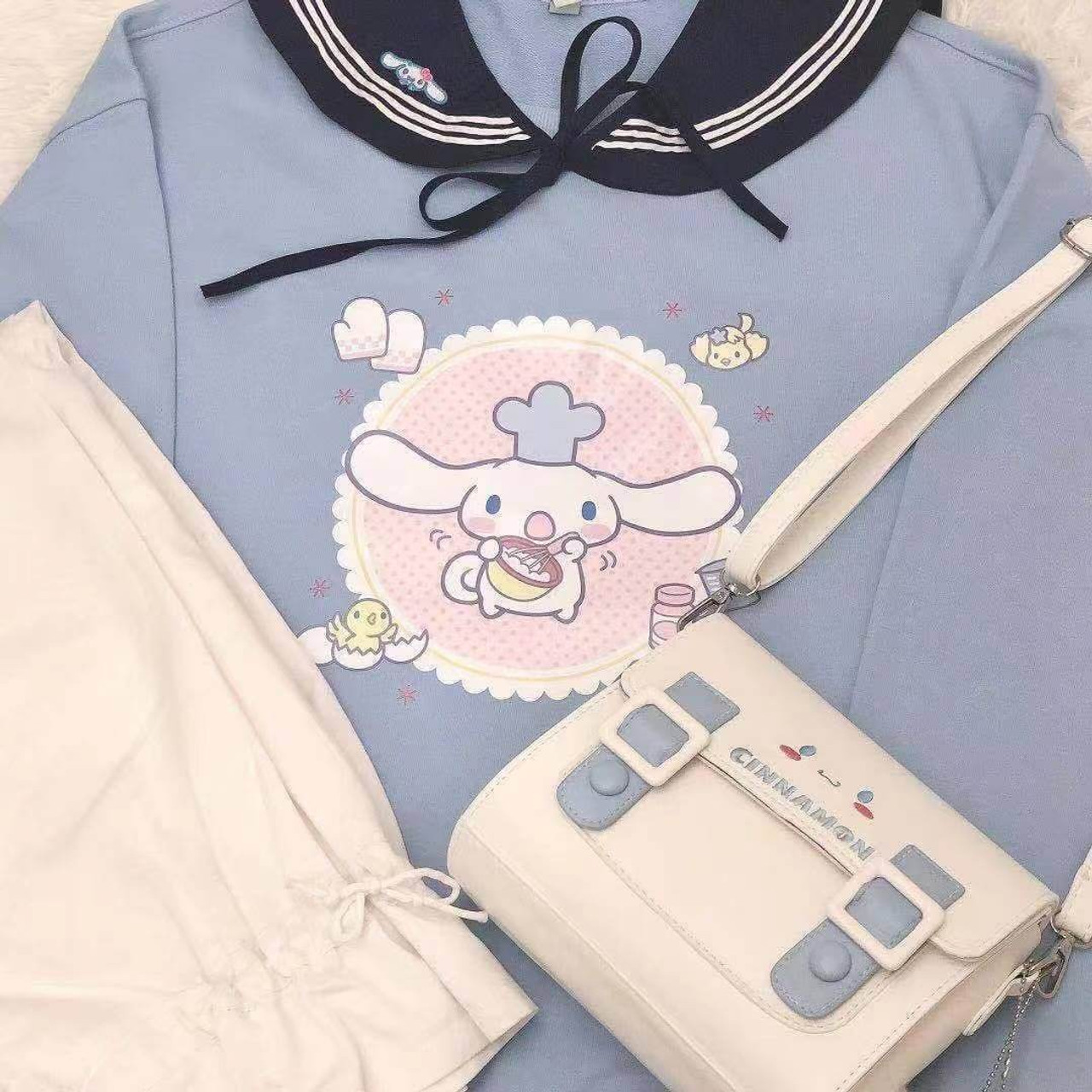 Kawaii Canvas Shoulder Bag Cute Mascot Japanese Kpop Cosplay Aesthetic –  Aesthetics Boutique