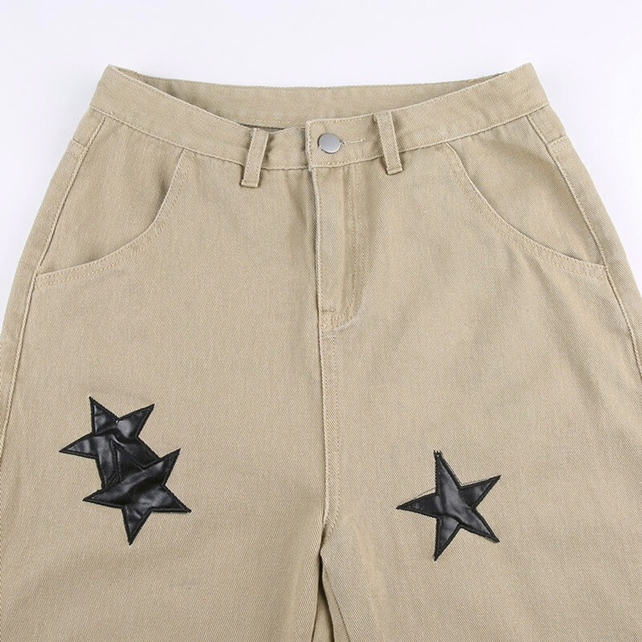 Y2K Star Low Waist Pants
