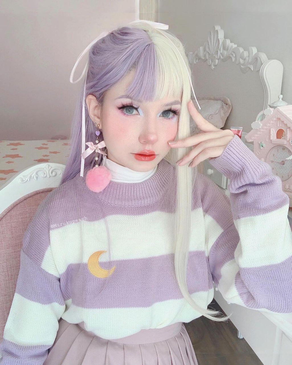 Kawaii Clouds Soft Sweater - Cosmique Studio