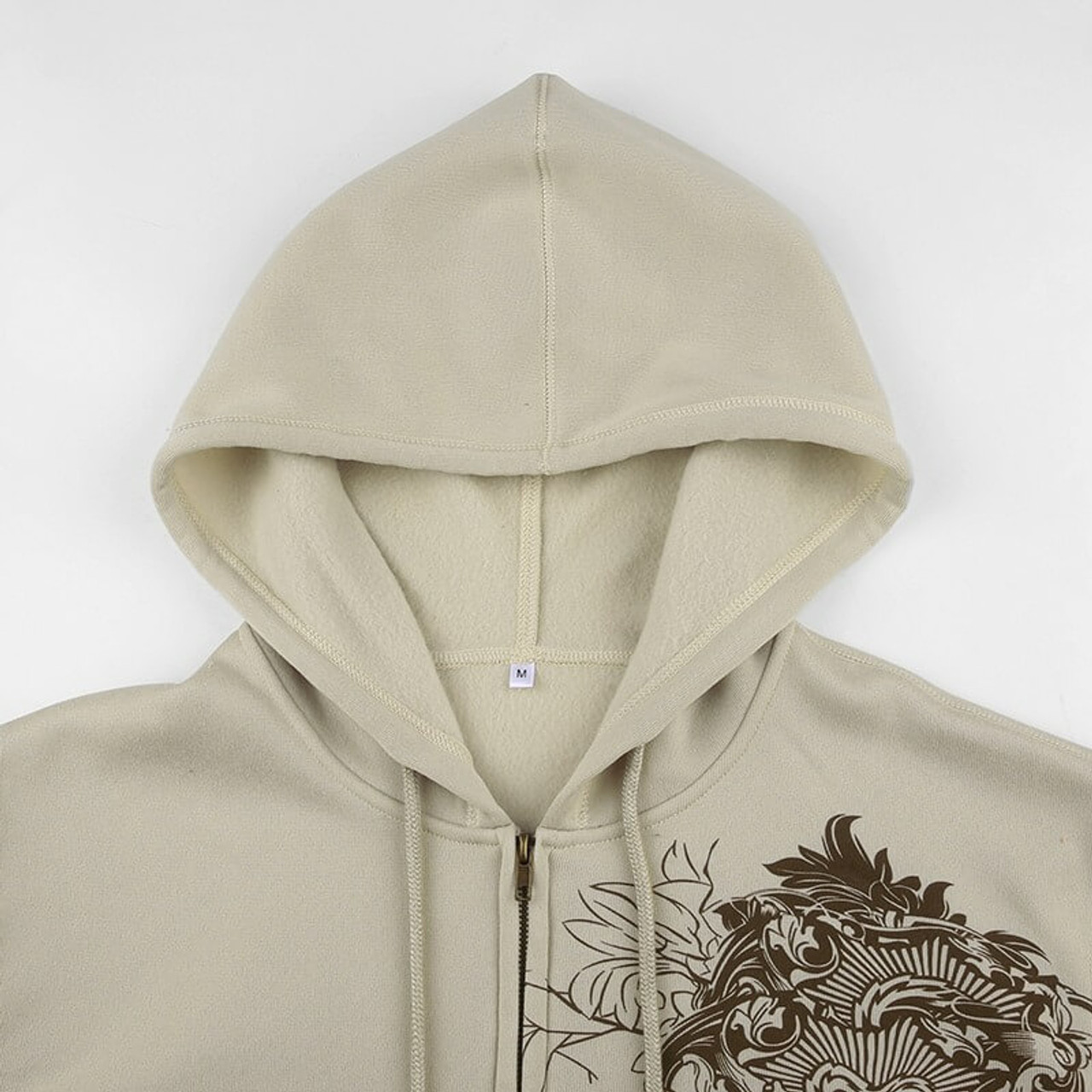 Fairy Grunge Zip Up Hoodie - Cosmique Studio