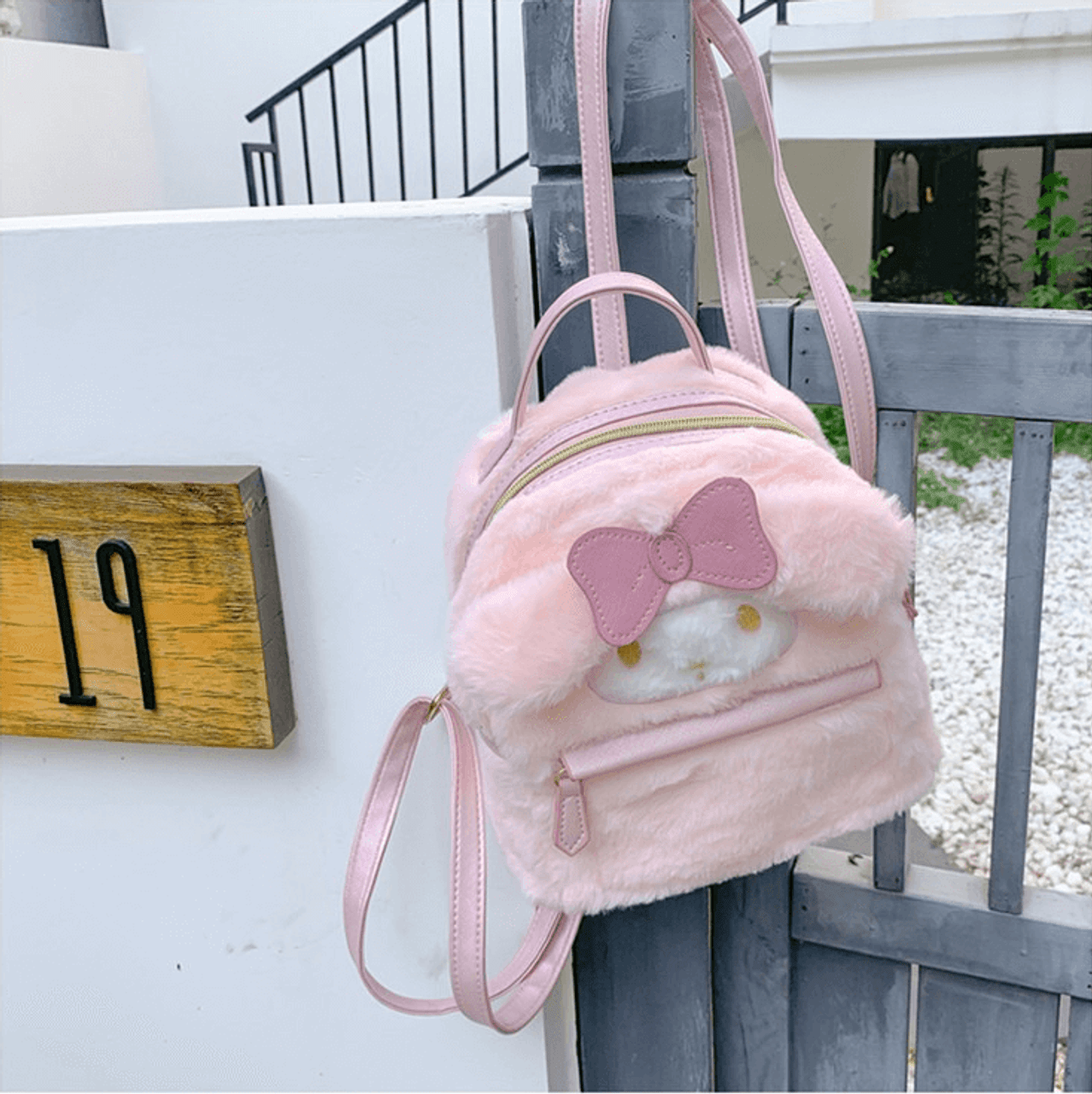 My Melody Plush Backpack - Cosmique Studio
