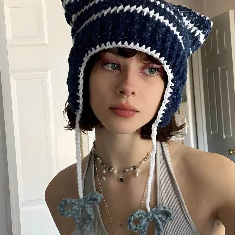 kawaii-cat-ear-crochet-knitted