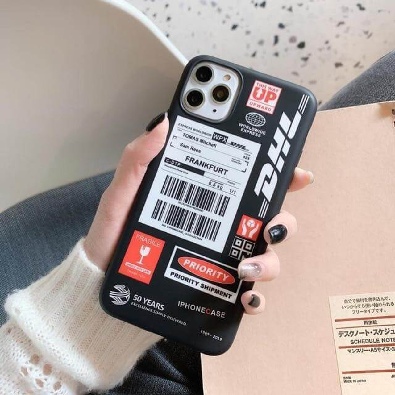 iPhone - 【未開封新品】正規品 DHL×CASETiFY iPhone11 Pro ケース Dhl Iphone Case - Cosmique Studio Aesthetic Clothing