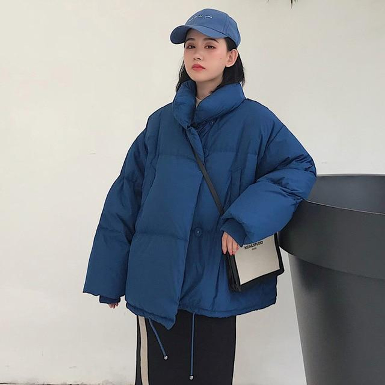 O!Oi Korea - Signature Puffer Jacket (Sky Blue) – Rosé K-Shop