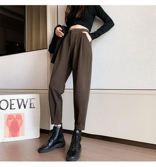 Streetwear Loose High Waist Pants
