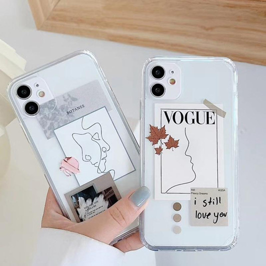 ARTISTIC FACE PHONE CASE - Cosmique Studio - Aesthetic Outfits