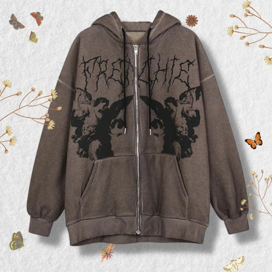 FAIRY GRUNGE ANGEL HOODIE