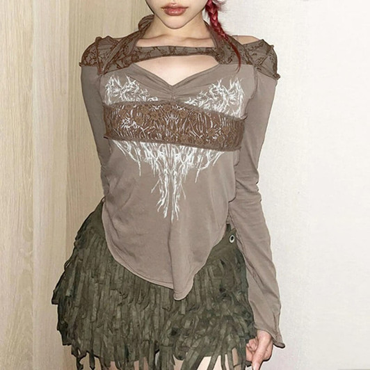 Fairy Grunge Wings Tee