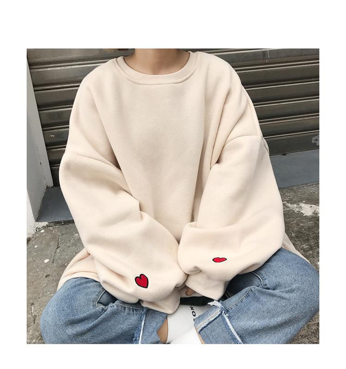 HARAJUKU STYLE LARGE SIZE SWEATSHIRT - Cosmique Studio HARAJUKU STYLE LARGE SIZE SWEATSHIRT - Cosmique Studio