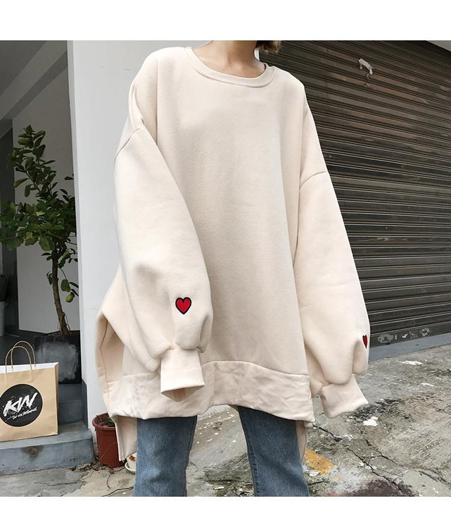 HARAJUKU STYLE LARGE SIZE SWEATSHIRT - Cosmique Studio HARAJUKU STYLE LARGE SIZE SWEATSHIRT - Cosmique Studio