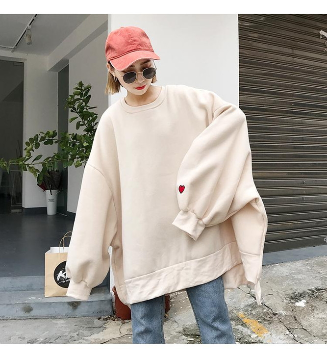 HARAJUKU STYLE LARGE SIZE SWEATSHIRT - Cosmique Studio HARAJUKU STYLE LARGE SIZE SWEATSHIRT - Cosmique Studio