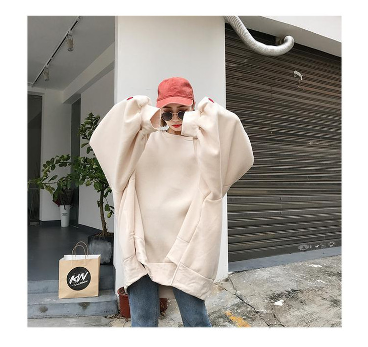 HARAJUKU STYLE LARGE SIZE SWEATSHIRT - Cosmique Studio HARAJUKU STYLE LARGE SIZE SWEATSHIRT - Cosmique Studio