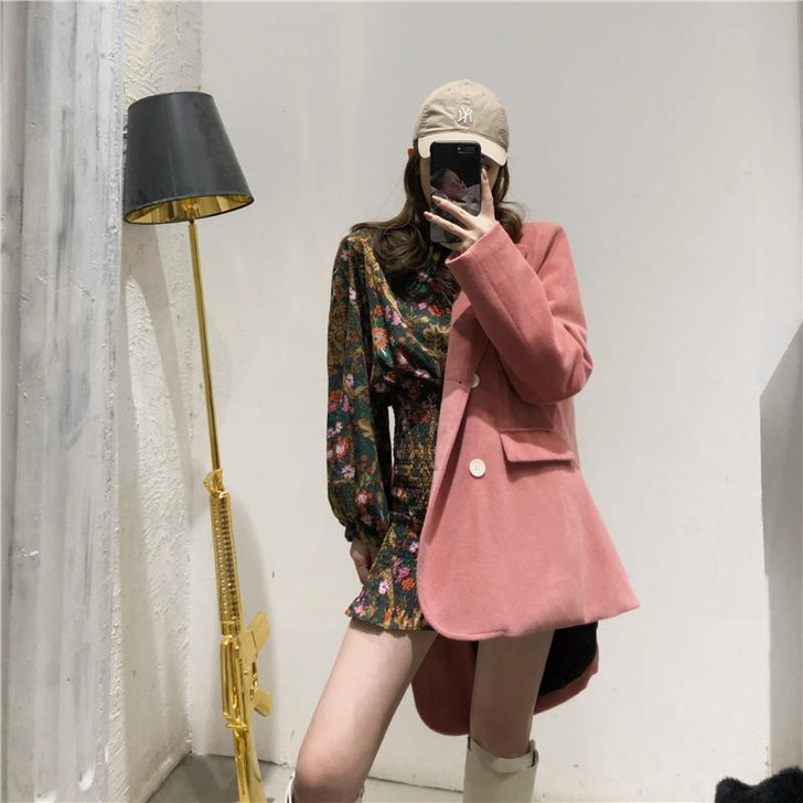 VINTAGE BOHO STYLE SEXY STYLISH RUFFLES MINI DRESS-Cosmique Studio-Aesthetic-Egirl-Grunge-Clothing VINTAGE BOHO STYLE SEXY STYLISH RUFFLES MINI DRESS-Cosmique Studio-Aesthetic-Egirl-Grunge-Clothing