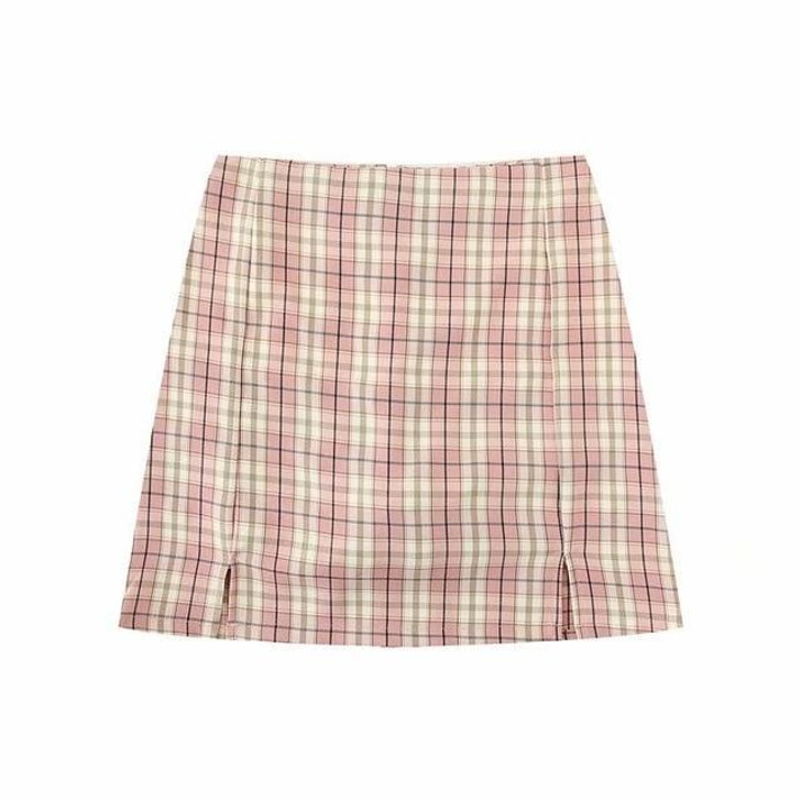 AESTHETIC GIRL STYLE UNDER SHORTS SPLIT MINI SKIRT-Cosmique Studio-Aesthetic-Egirl-Grunge-Clothing AESTHETIC GIRL STYLE UNDER SHORTS SPLIT MINI SKIRT-Cosmique Studio-Aesthetic-Egirl-Grunge-Clothing
