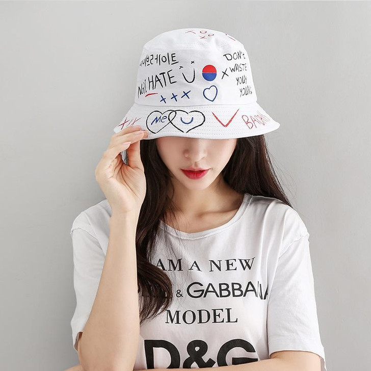 EGIRL HARAJUKU STYLE UNISEX BUCKET HAT-Cosmique Studio EGIRL HARAJUKU STYLE UNISEX BUCKET HAT-Cosmique Studio