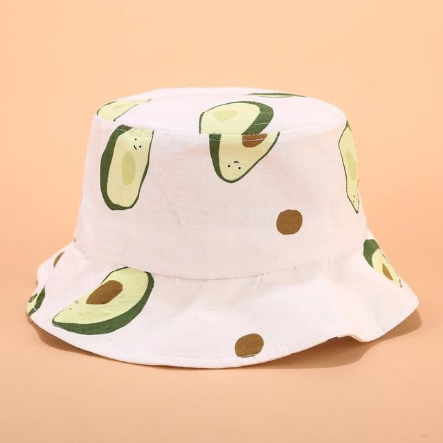AVOCADO AND ICE CREAM BUCKET HAT-Cosmique Studio