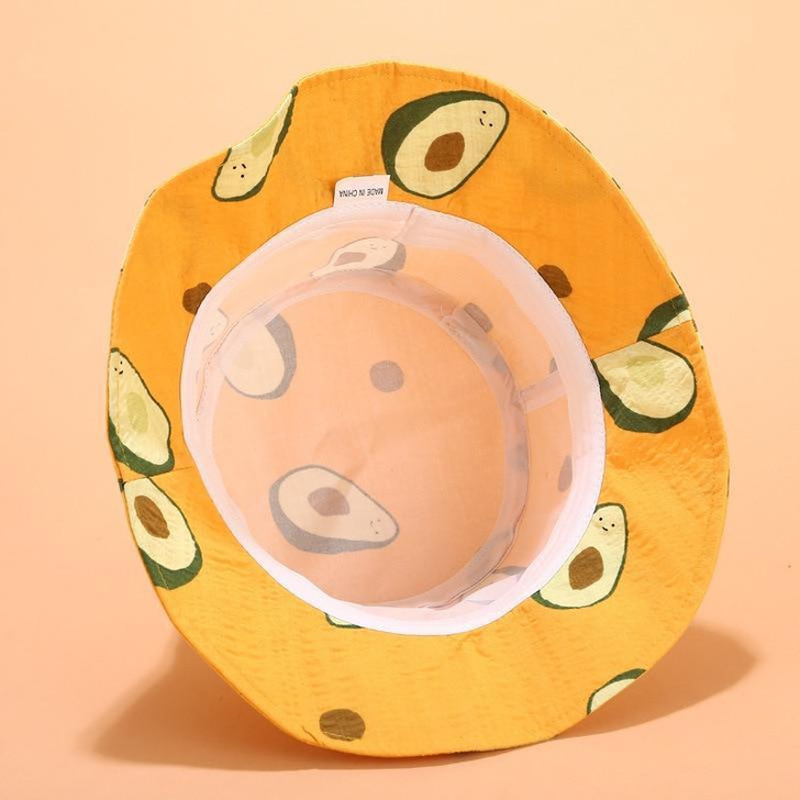 AVOCADO AND ICE CREAM BUCKET HAT-Cosmique Studio