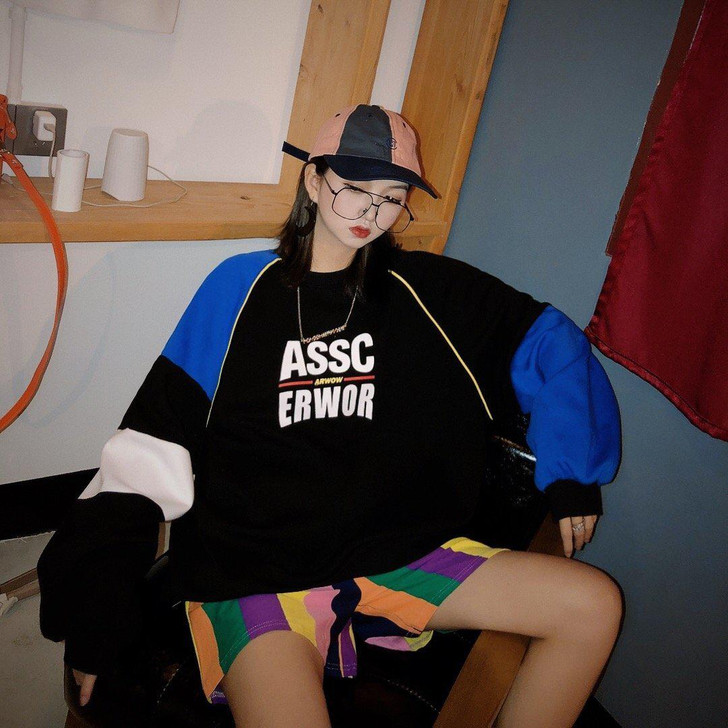 80S VINTAGE RAINBOW SHORTS-Cosmique Studio 80S VINTAGE RAINBOW SHORTS-Cosmique Studio