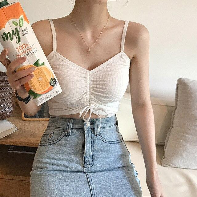 SEXY SLIM SLEEVELESS SUMMER TANK TOP - Cosmique Studio