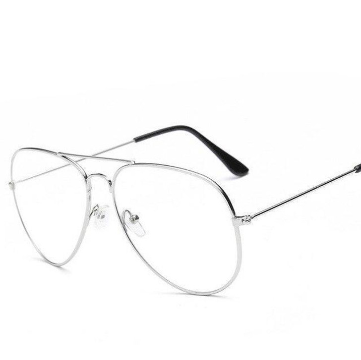 Vintage Retro Classic Round Clear Oversized glasses Cosmique Studio