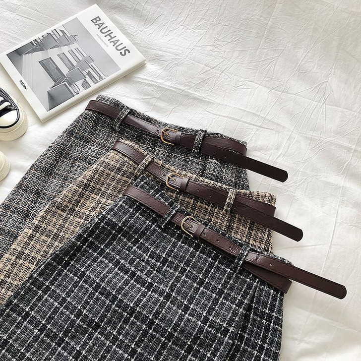 KOREAN STYLE VINTAGE MINI SKIRT - Cosmique Studio KOREAN STYLE VINTAGE MINI SKIRT - Cosmique Studio