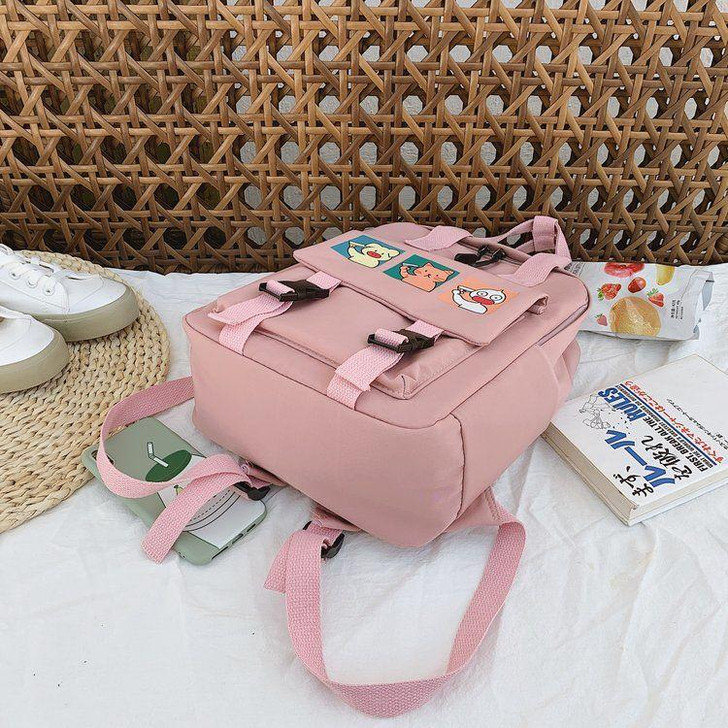 SCHOOL STYLE WATERPROOF BACKPACK - Cosmique Studio SCHOOL STYLE WATERPROOF BACKPACK - Cosmique Studio