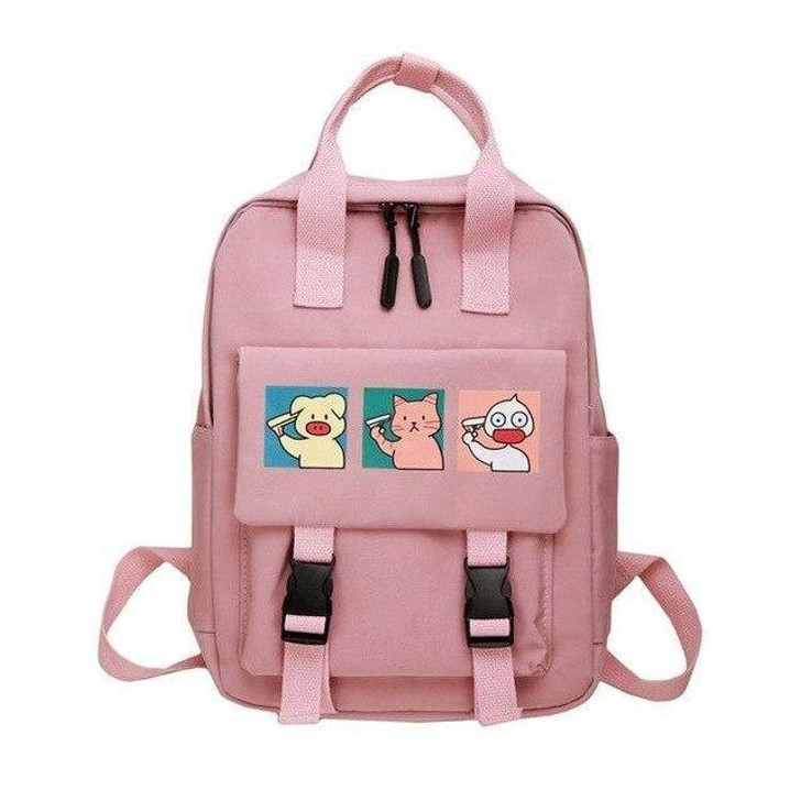 SCHOOL STYLE WATERPROOF BACKPACK - Cosmique Studio SCHOOL STYLE WATERPROOF BACKPACK - Cosmique Studio