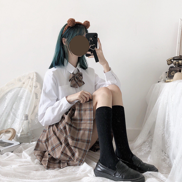 JAPANESE PREPPY STYLE SCHOOL MINI SKIRT - Cosmique Studio JAPANESE PREPPY STYLE SCHOOL MINI SKIRT - Cosmique Studio