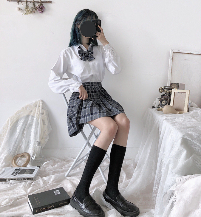 JAPANESE PREPPY STYLE SCHOOL MINI SKIRT - Cosmique Studio JAPANESE PREPPY STYLE SCHOOL MINI SKIRT - Cosmique Studio