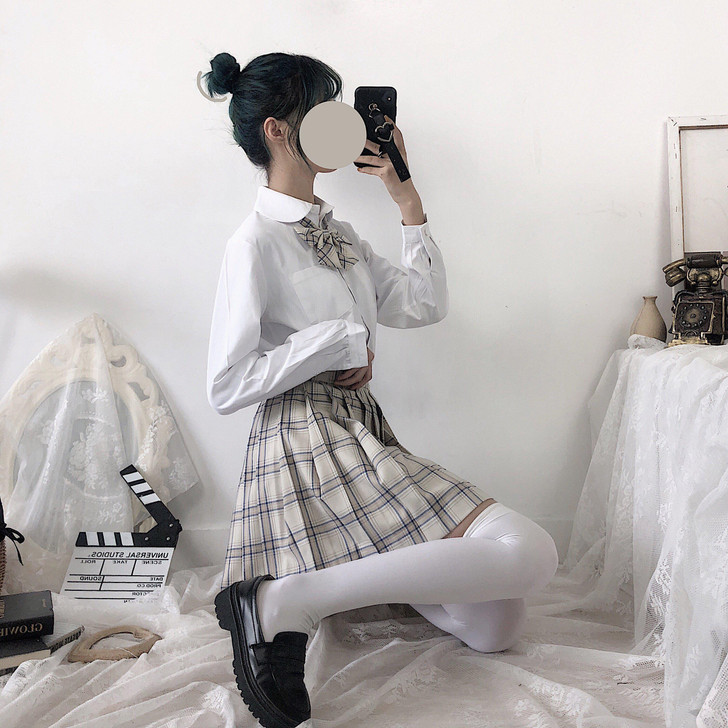 JAPANESE PREPPY STYLE SCHOOL MINI SKIRT - Cosmique Studio JAPANESE PREPPY STYLE SCHOOL MINI SKIRT - Cosmique Studio