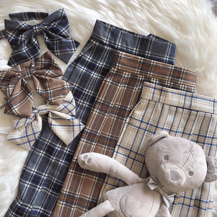 JAPANESE PREPPY STYLE SCHOOL MINI SKIRT - Cosmique Studio JAPANESE PREPPY STYLE SCHOOL MINI SKIRT - Cosmique Studio