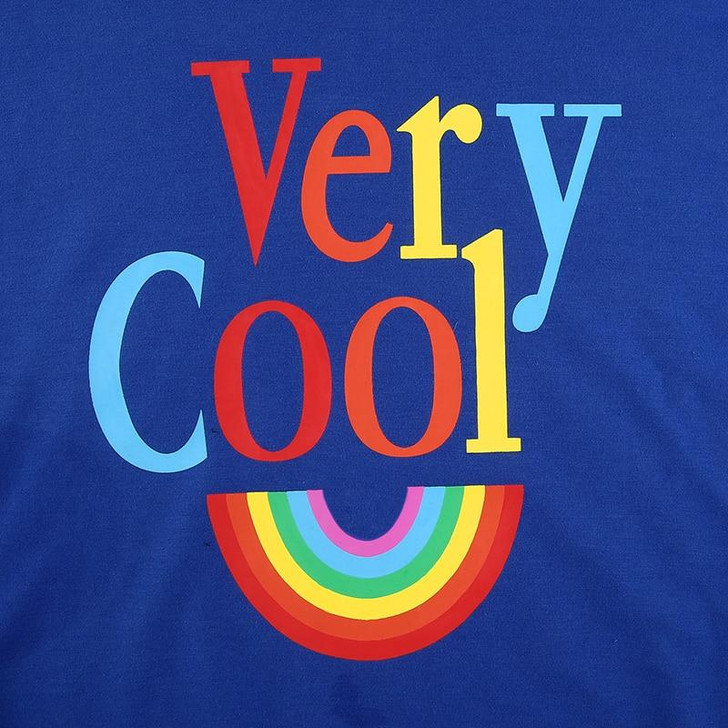 VERY COOL RAINBOW SWEATSHIRT-Cosmique Studio-aesthetic-clothing-store VERY COOL RAINBOW SWEATSHIRT-Cosmique Studio-aesthetic-clothing-store
