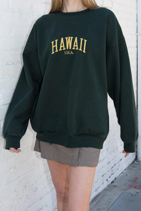 HAWAII USA SWEATSHIRT-Cosmique Studio-aesthetic-clothing-store HAWAII USA SWEATSHIRT-Cosmique Studio-aesthetic-clothing-store