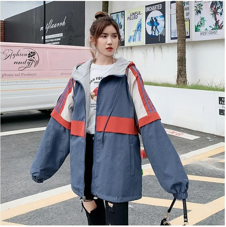 90S VINTAGE DOUBLE-SIDED JACKET-Cosmique Studio-aesthetic-clothing-store 90S VINTAGE DOUBLE-SIDED JACKET-Cosmique Studio-aesthetic-clothing-store