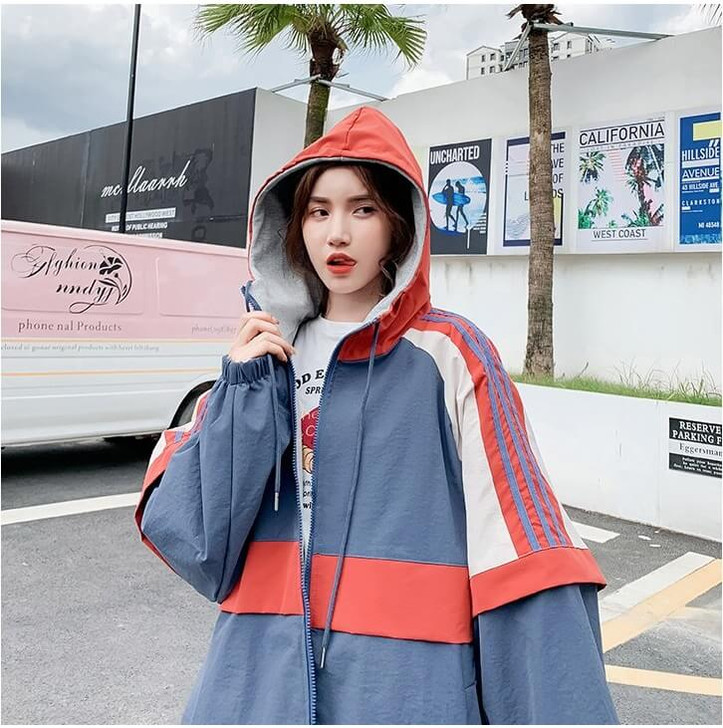 90S VINTAGE DOUBLE-SIDED JACKET-Cosmique Studio-aesthetic-clothing-store 90S VINTAGE DOUBLE-SIDED JACKET-Cosmique Studio-aesthetic-clothing-store