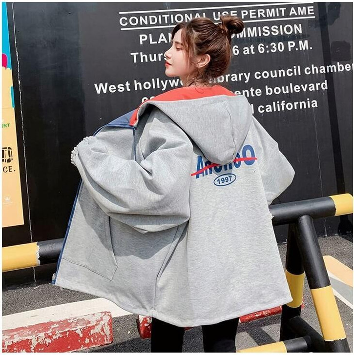 90S VINTAGE DOUBLE-SIDED JACKET-Cosmique Studio-aesthetic-clothing-store 90S VINTAGE DOUBLE-SIDED JACKET-Cosmique Studio-aesthetic-clothing-store