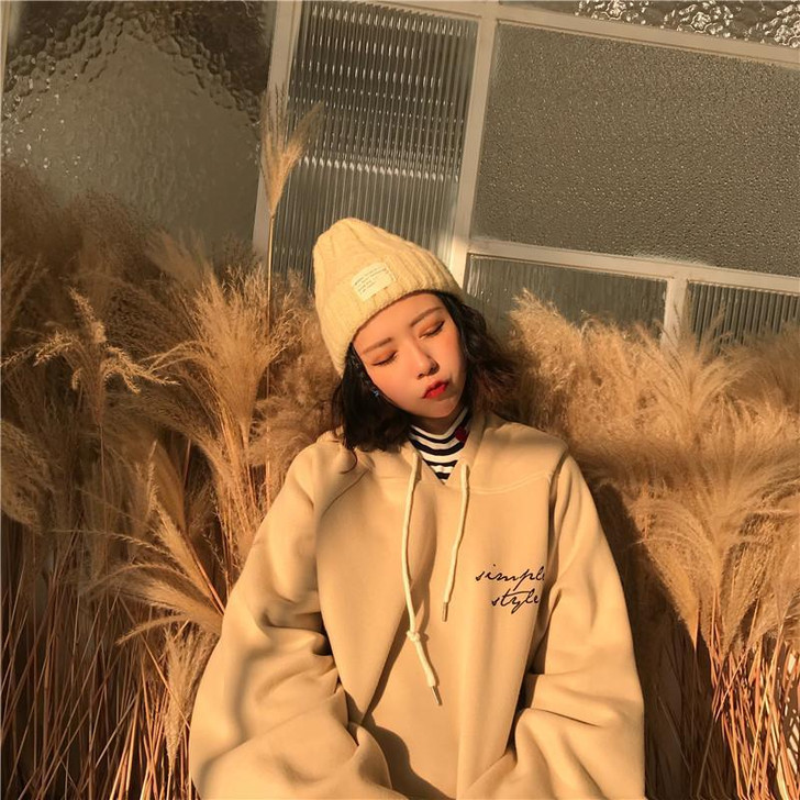 KAWAII STYLE OVERSIZE HOODIE-Cosmique Studio-aesthetic-clothing-store