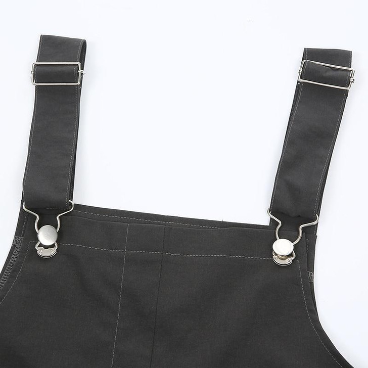 GOTH STYLE CARGO OVERALLS - Cosmique Studio - Aesthetic Outfits GOTH STYLE CARGO OVERALLS - Cosmique Studio - Aesthetic Outfits