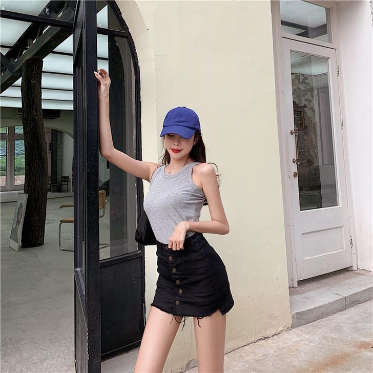GRUNGE BLACK SKIRT SHORTS - Cosmique Studio - Aesthetic Outfits GRUNGE BLACK SKIRT SHORTS - Cosmique Studio - Aesthetic Outfits
