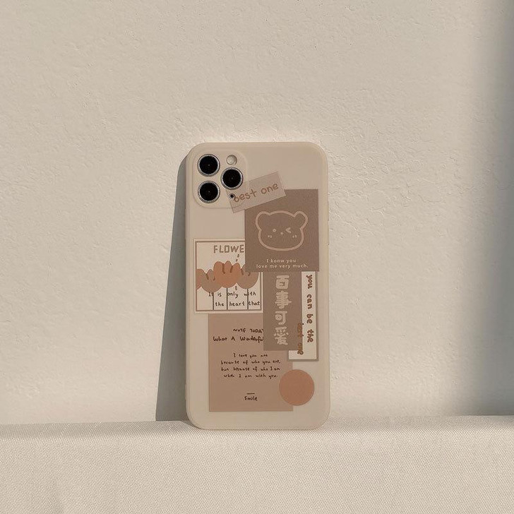 KAWAII BEAR PHONE CASE - Cosmique Studio - Aesthetic Outfits KAWAII BEAR PHONE CASE - Cosmique Studio - Aesthetic Outfits