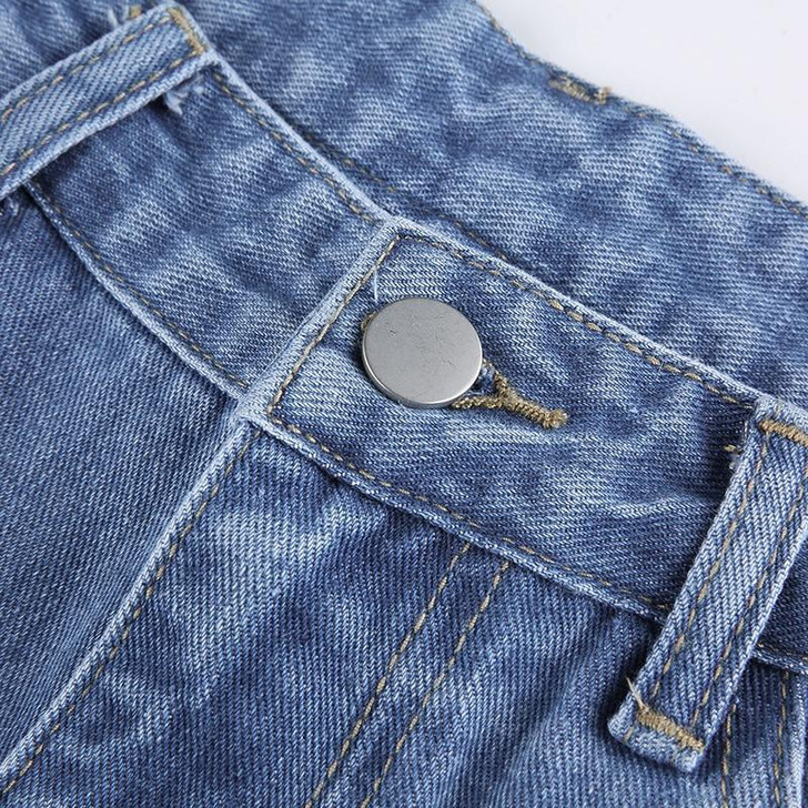 Y2K RIPPED FLARE JEANS - Cosmique Studio - Aesthetic Outfits Y2K RIPPED FLARE JEANS - Cosmique Studio - Aesthetic Outfits