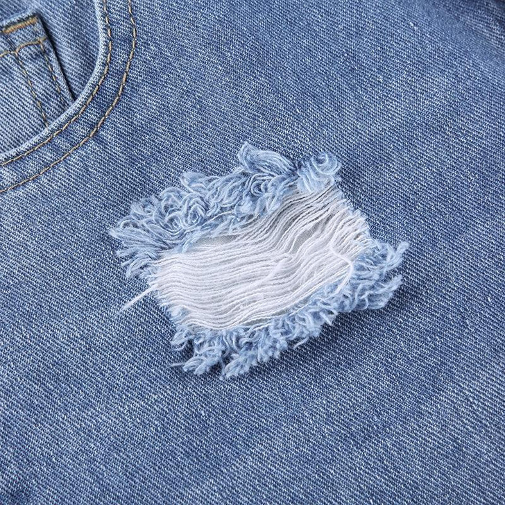 Y2K RIPPED FLARE JEANS - Cosmique Studio - Aesthetic Outfits Y2K RIPPED FLARE JEANS - Cosmique Studio - Aesthetic Outfits