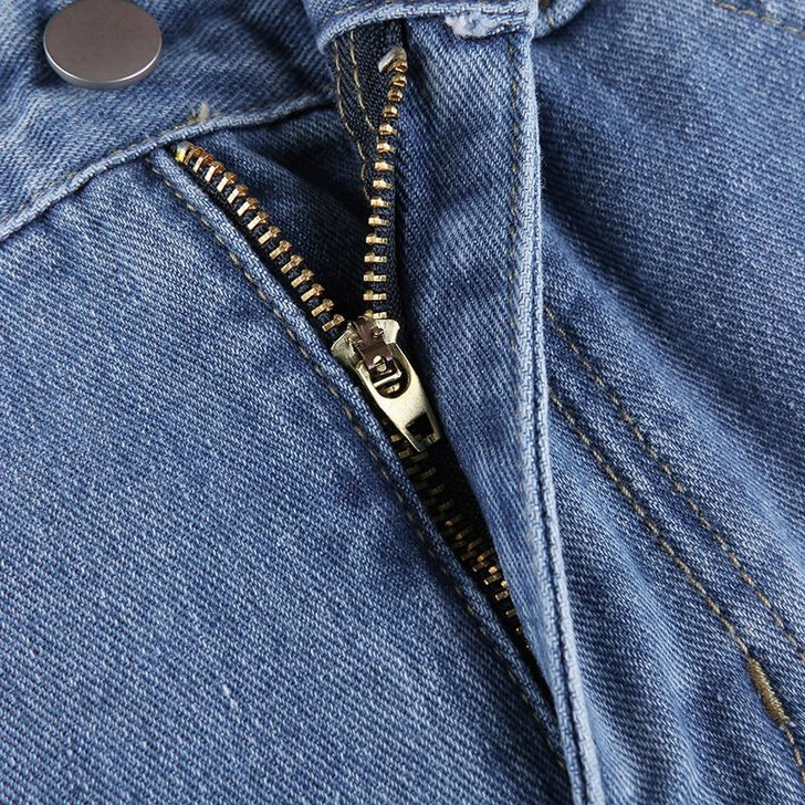 Y2K RIPPED FLARE JEANS - Cosmique Studio - Aesthetic Outfits Y2K RIPPED FLARE JEANS - Cosmique Studio - Aesthetic Outfits