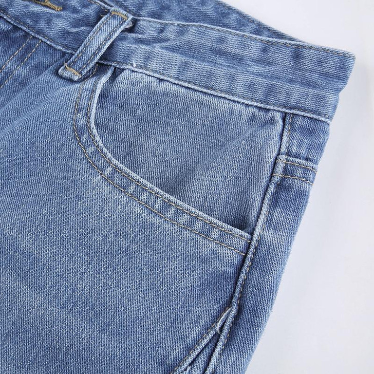 Y2K RIPPED FLARE JEANS - Cosmique Studio - Aesthetic Outfits Y2K RIPPED FLARE JEANS - Cosmique Studio - Aesthetic Outfits