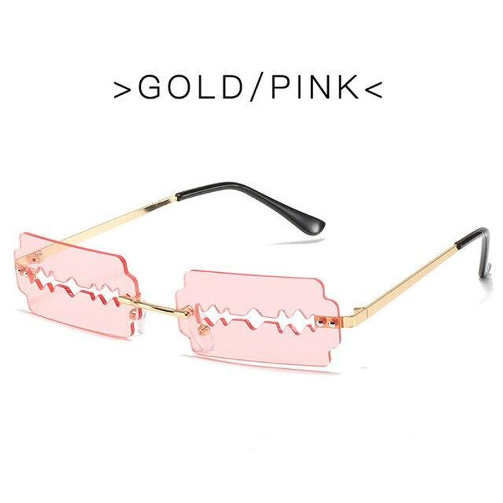 GRUNGE RAZOR BLADE SUNGLASSES - Cosmique Studio - Aesthetic Outfits GRUNGE RAZOR BLADE SUNGLASSES - Cosmique Studio - Aesthetic Outfits