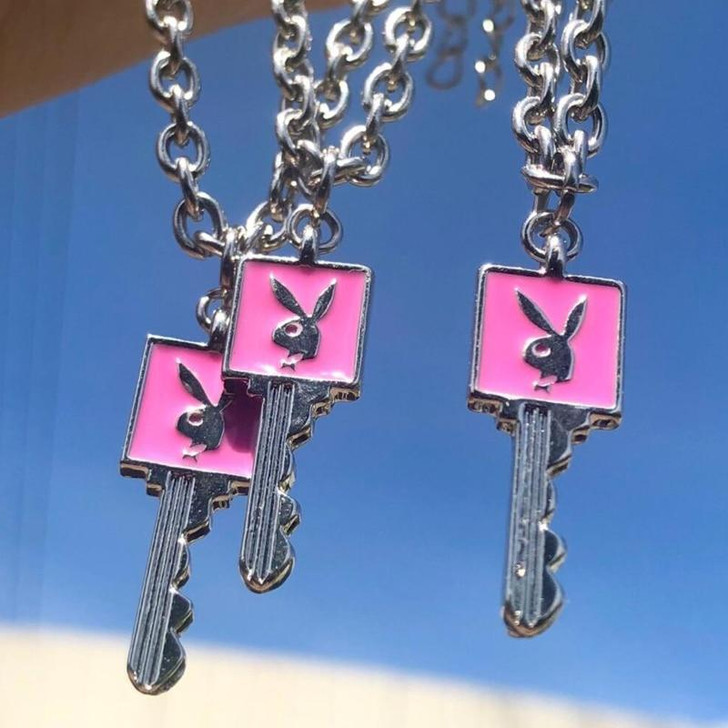 HARAJUKU RABBIT KEY CHOKER NECKLACE - Cosmique Studio - Aesthetic Outfits HARAJUKU RABBIT KEY CHOKER NECKLACE - Cosmique Studio - Aesthetic Outfits