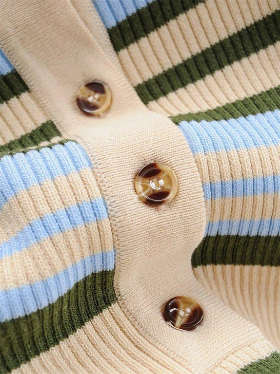 Y2K SPREAD COLLAR KNITTED BODYSUIT - Cosmique Studio - Aesthetic Outfits Y2K SPREAD COLLAR KNITTED BODYSUIT - Cosmique Studio - Aesthetic Outfits