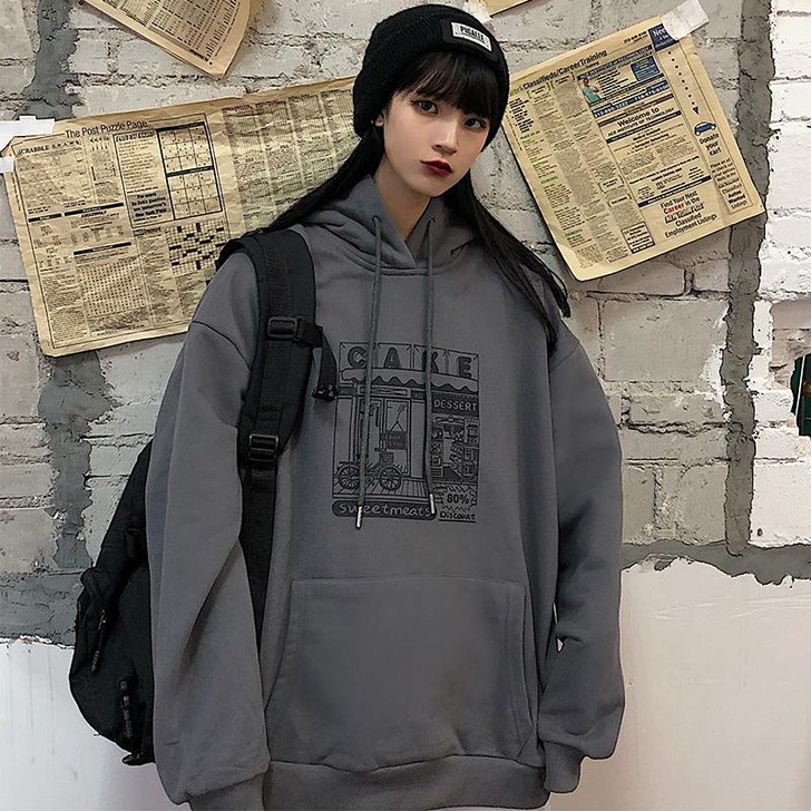 BF STYLE CAKE HOODIE - Cosmique Studio - Aesthetic Clothes BF STYLE CAKE HOODIE - Cosmique Studio - Aesthetic Clothes