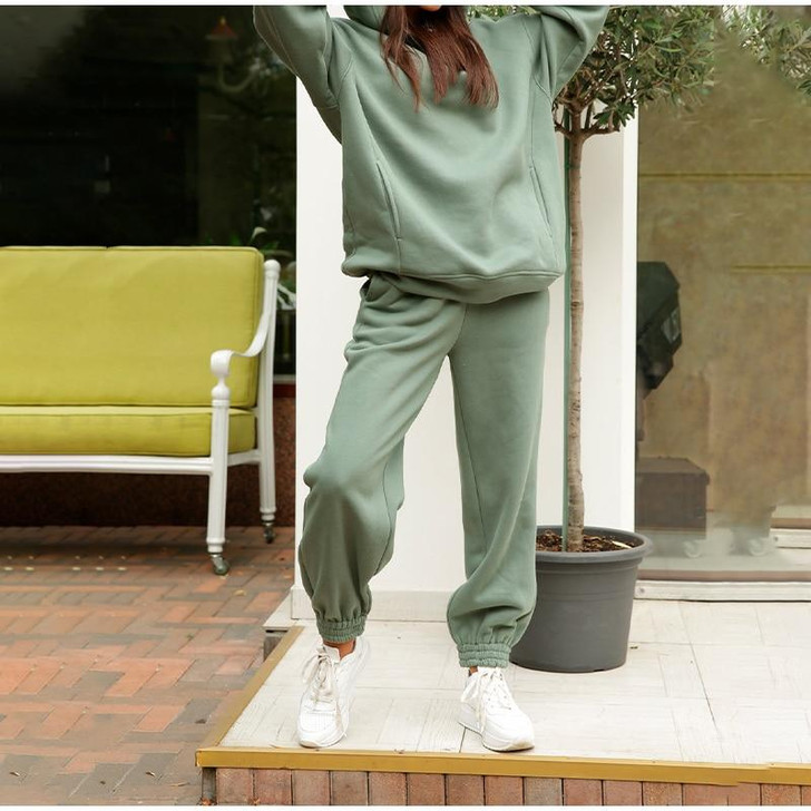 AESTHETIC OVERSIZE SOLID TRACKSUIT - Cosmique Studio - Aesthetic Clothes AESTHETIC OVERSIZE SOLID TRACKSUIT - Cosmique Studio - Aesthetic Clothes