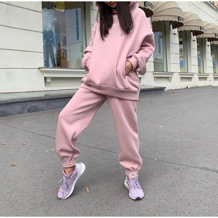 AESTHETIC OVERSIZE SOLID TRACKSUIT - Cosmique Studio - Aesthetic Clothes AESTHETIC OVERSIZE SOLID TRACKSUIT - Cosmique Studio - Aesthetic Clothes